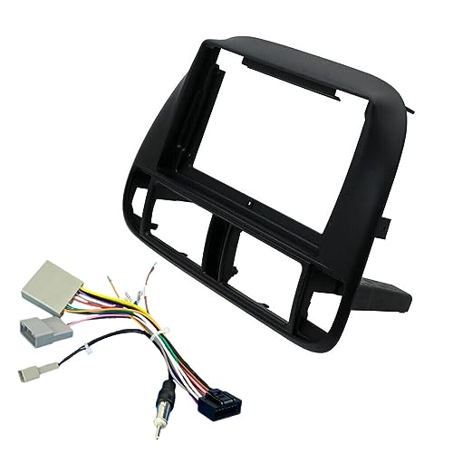 9'' Car Radio Stereo Fascia Frame Panel Black for Honda Civic EJ/EK/EM 1995 1996 1997 1998 1999 2000 2001