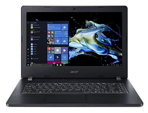 Acer Laptop TravelMate P2 Business Laptop, 14' FHD IPS, Intel Core i5-8250U, 8GB DDR4, 256GB SSD, bateria de 10 horas, Win 10 Pro, TPM 2.0, Mil-Spec, leitor de impressão digital, TMP214-51-55FM