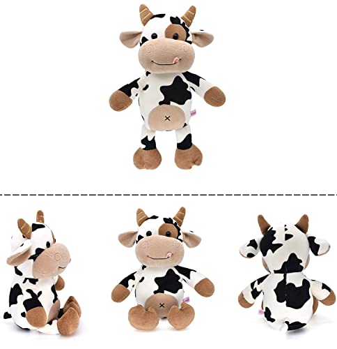 Hwd Cute Stuffed Animals Doll, 16'' Soft Plush Cow Toy Gifts For Kids, Toddler, Birthday, Valentines, Christmas #TOP2