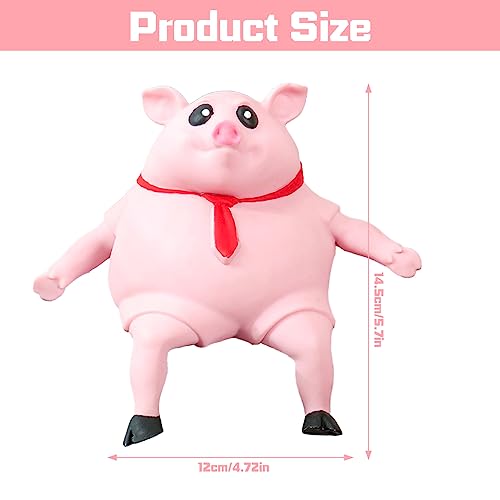 CLIUNT Squeeze Piggy Toy,Pig Anti-Stress Squeeze