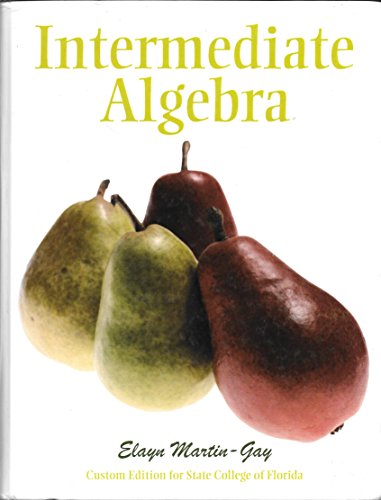 Intermediate Algebra 1256154431 Book Cover