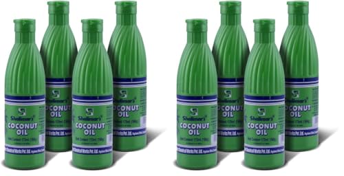 Image of SHALIMARS Coconut Oil Bottle 175Ml (Pack Of 8)