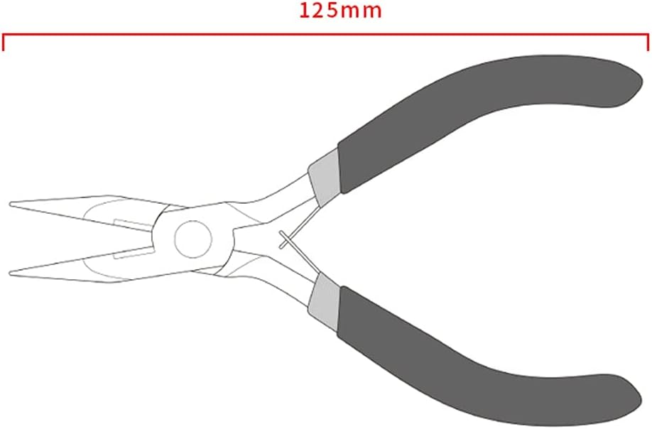 Needle-nose Pliers 5-inch Mini Pliers, Needle-nose Pliers, Steel Material, Durable