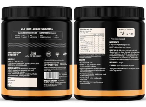 Image of MyFitFuel L Arginine Alpha-Ketoglutarate (AAKG) Pre Workout Powder | 200gm (Unflavoured)