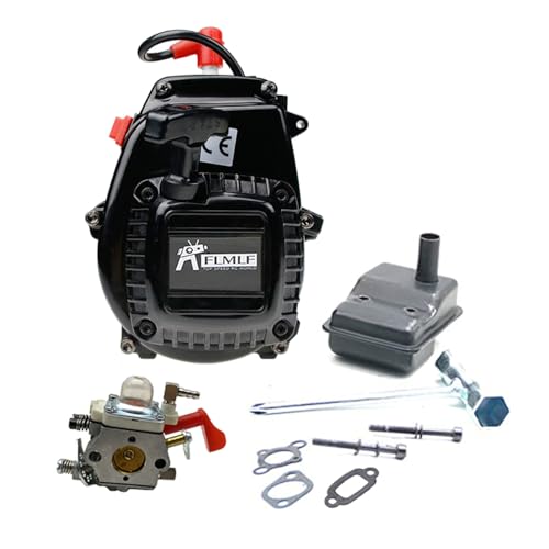 FLMLF 35CC 2-Stroke 4 Bolt Engine with RuiXing Carburetor for 1/5 RC Cars Hpi Baja Losi 5ive T FID DBXL FG GoPed Redcat Rcmk Mcd