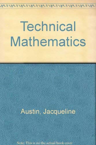 Technical mathematics 0721614558 Book Cover
