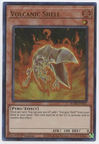 Amazon.com: YU-GI-OH! Volcanic Shell - BLMR-EN053 - Ultra Rare