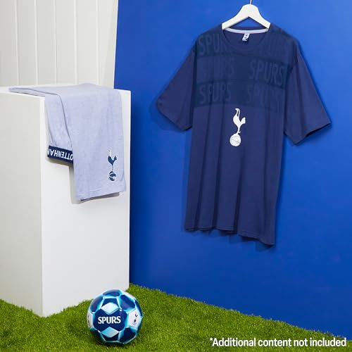 Tottenham Hotspur FC Mens Pyjamas Set Nightwear T-Shirt Long Bottoms Men Teenagers Spurs Gifts for Men2