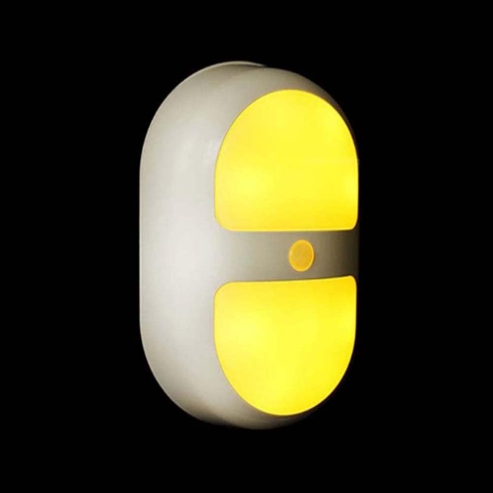 Calunce Battery Operated LED Infrared Sensor Lamp Human Body Induction