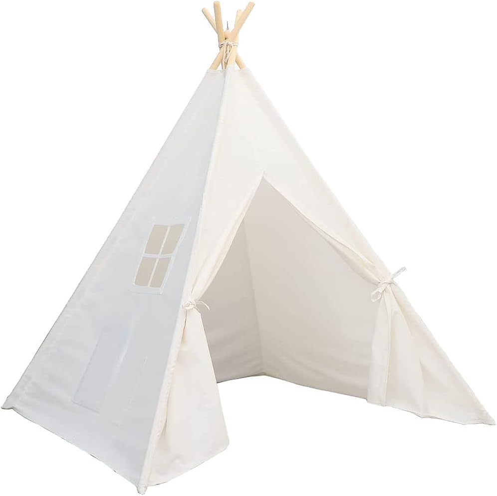 Children's Teepee Tent Foldable Children's Game Tent With Indoor and Outdoor Toys