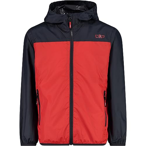 CMP - Kinderjacke mit Regenkapuze, Feuer, 164