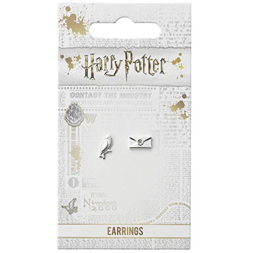 The Carat Shop - Boucles D'oreilles Harry Potter - Hedwig & Lettre - 5055583428272 - Image 3