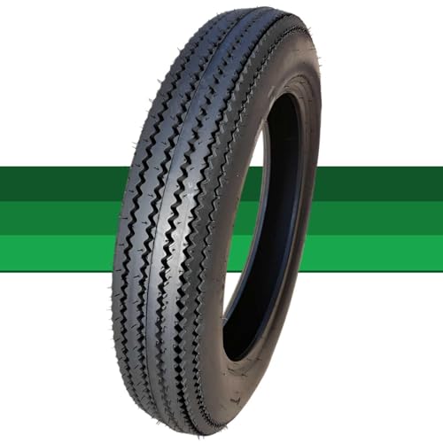 4.00-17 Reifen, 4.00 17 Vorderreifen für Motorrad, Sägezahn-Profil, 1 Stück, für Cruiser, Chopper, Custom-Bikes, Schlauchtyp 4.00-17 Reifen, 4.00 17 Vorderreifen für Motorrad, Sägezahn-Profil, 1 Stück, für Cruiser, Chopper, Custom-Bikes, Schlauchtyp