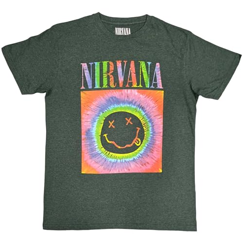 Rock Off officially licensed products Nirvana Happy Face Glow