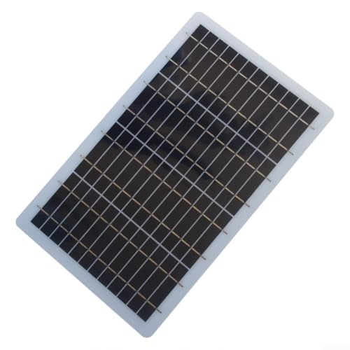 Pannello solare 10W 6V per luci da giardino e sistemi di pompa dell'acqua - silicio policristallino, 350x215mm, uscita 1667mA, resistente alle intemperie