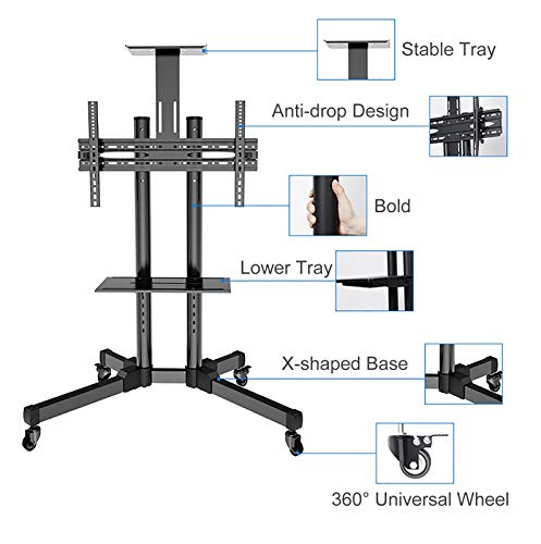 Soporte giratorio universal para TV de 32 a 70 pulgadas miniatura 2