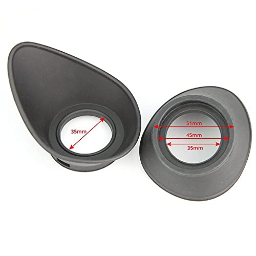 2 Stks Scope Oculair Oogschelp Opvouwbare Zachte Rubberen Oculair Cover