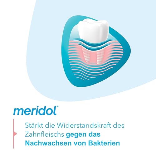 meridol Zahnpasta 3x75ml - Zahncreme bekämpft Zahnfleischentzündungen, antibakterieller Effekt 4
