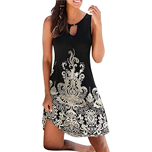 Finoceans Kimono Donna In Chiffon Floreale, Copricostume Da Spiaggia, Mezza Manica, Ampio