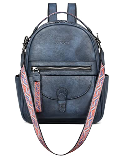FADEON Crossbody Bags Purses for Women & Backpack Purse Blue Collection3
