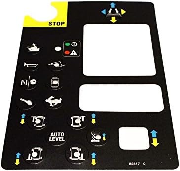 none-branded Platform Control Panel Decal 82417 82417GT 82417 C for Genie GS-2668 RT GS-3268 RT GS-3384 GS-3390 GS-4390 GS-5390