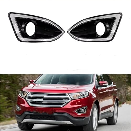 Cadre antibrouillard Ford Edge 2015-2018 cache de phare avant