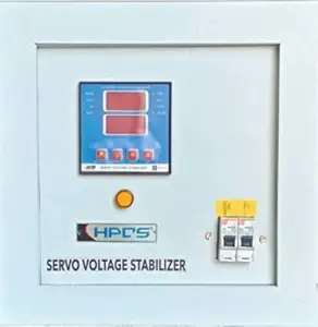 HPCS 7.5 kVA Single Phase Air Cooled Servo Voltage Stabilizer (90V-270V) 230V - Copper