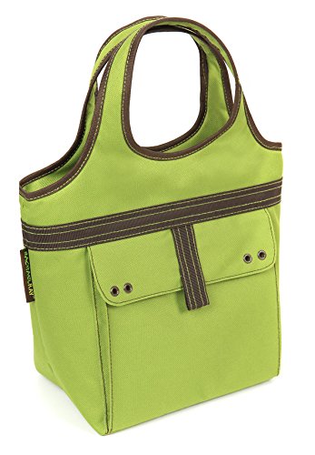 Rachael Ray Tic Tac Tote, Insulated Lunch Bag for Women & Kids, Green