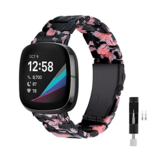 Kabbba rvoh Fitbit Versa 4/Sense 2/Versa 3/Sense 1Ή y ߉\ t@bVuXbg Xgoh p jp XeX^obNt, ubNsNt[B, 7.8 