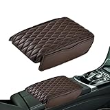 Genérico Cojín para reposabrazos,Cojín de reposabrazos Cubierto de Cuero Antideslizante - Fundas para de automóvil para SUV, Carreras, caravanas, Camiones, Minivan, vehículos Todoterreno