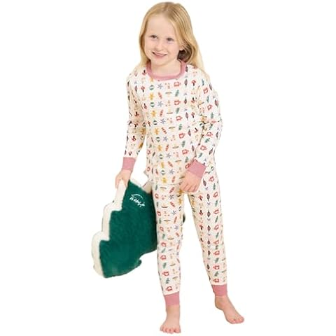 Petit Bateau Long Sleeve Pajamas for Girls Cover