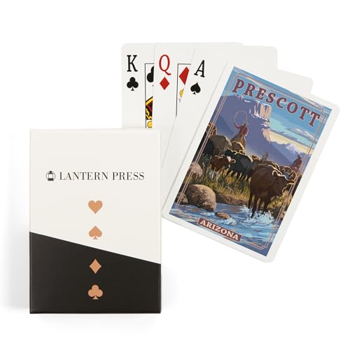 Baraja de Poker Prescott Arizona 52 Cartas Tamaño Póker