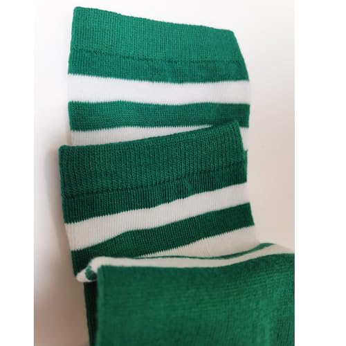Image of Athletic Knee High Socks Stripe Running Baseball Thigh High Stockings Outdoor Sport Tube Socks