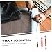 Veemoon 1Set Screen Repair Kit Complete Mesh Screen Repair Tool with Rollers and Hooks for and Door Maintenance Durable Spline and Accessories for Patio Porch and Garden