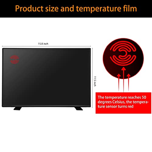 Ruitn Chicken Coop Heater, Radiant Heat Chicken Heater For Coop 120 Watts Energy Efficient Safer Than Brooder Lamps Heater For Chicken Coop 16 Inchx11.5 Inch thumb #2
