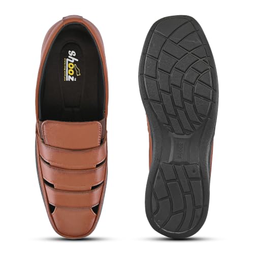 Image of Men's Faux Leather Fisherman Shoe Style Sandal (5UK - 13 UK)