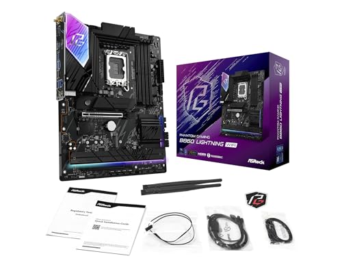 B860 Lightning WiFi DDR5 Intel S1851 retail (90-MXBR2-A0UAYZ) - Scheda madre - Immagine 6