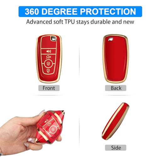 QBUC for Ford Key Fob Cover, Soft TPU Full Protection Key Fob Case by QBUC - Used condition - Image 5