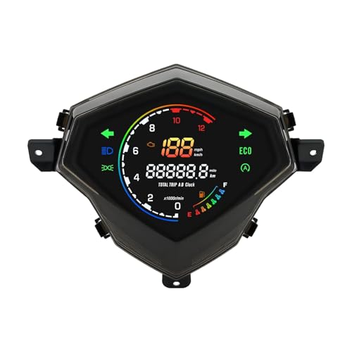 Compteur de vitesse RPM à LED avec réglage de luminosité auto