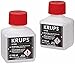 Krups XS9000 Flüssigreiniger für Kaffeevollautomaten mit einem Milchsystem, 2-er Pack