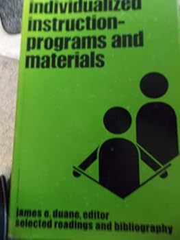 Hardcover Individualized Instruction--Programs and Materials: Selected Readings and Bibliography Book