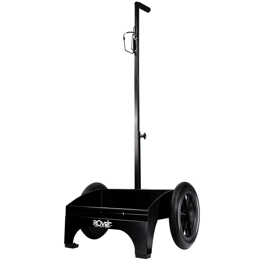 MVP Disc Sports Rover Disc Golf Cart - Black