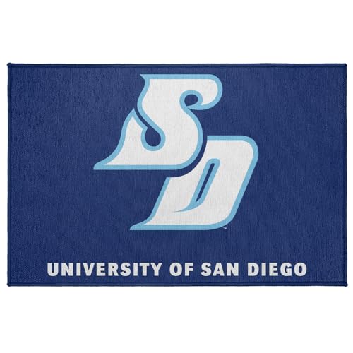 Campus Lab University of San Diego Doormat, 20” x 31.5”, Mark, Low Profile