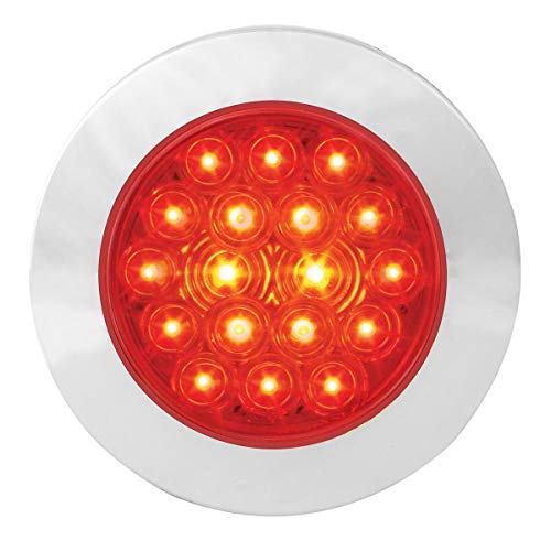 Luz LED infrarroja para flota roja/roja 4 pulgadas