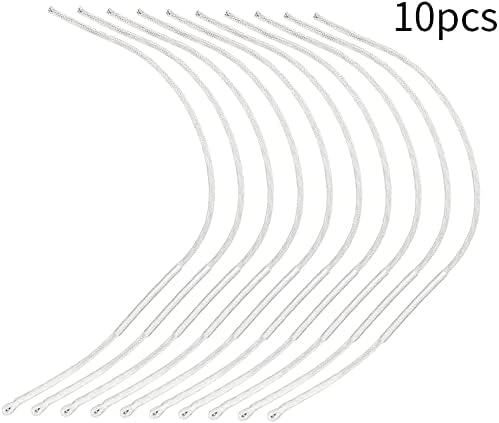 いラインアップ 10本フライフィッシングテーパーリーダーフライフィッシングラインナイロン編組フライフィッシングラインループコネクター素敵で実用的 Glm Co Il