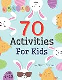  70 Activities For Kids: Jumbo Workbook Gift: Maze, Puzzle, Coloring Patterns, Sudoku, Word Search, Tic Tac Toe and more