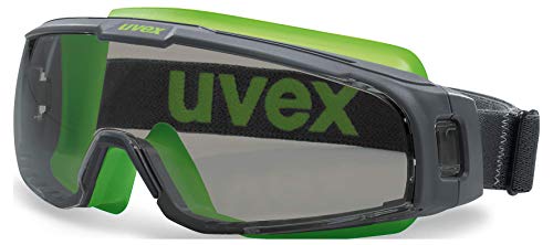 Preisvergleich Produktbild Uvex U-Sonic Supravision Excellence Schutzbrille - Getönt / Grau-Lime