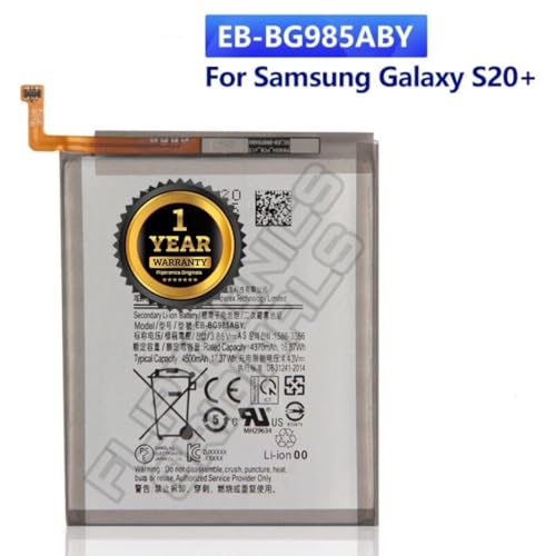 Image of EB-BG985ABY Battery for Samsung Galaxy S20 Plus Battery with 1 Year Warranty**** (D348)