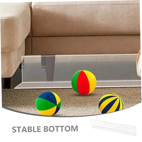 Protectores de parachoques transparentes unidades para cama y sofá bloqueador 4