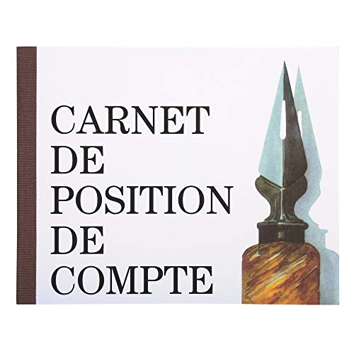 Exacompta - Réf. 13502E - 1 Piqûre position de compte - Format poche horizontal - Dimensions extérieures : 16 x 19,5 cm - Papier 110 g/m² légèrement teinté - 40 pages